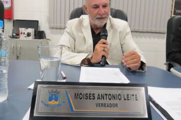 Foto - Sessão ordinária  da Câmara Municipal de Echaporã do dia 5 de março de 2024