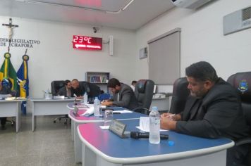 Foto - Sessão ordinária  da Câmara Municipal de Echaporã do dia 20 de fevereiro de 2024