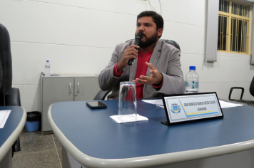 Foto - Sessão ordinária da Câmara Municipal de Echaporã do dia 1 de julho de 2025.