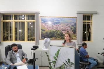 Foto - Sessão ordinária da Câmara Municipal de Echaporã do dia 2 de setembro de 2025.