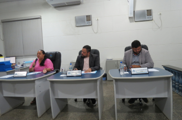 Foto - Sessão ordinária da Câmara Municipal de Echaporã do dia 16 de setembro de 2025.