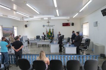 Foto - Posse vereadores e prefeito