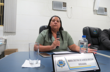 Foto - Sessão ordinária da Câmara Municipal de Echaporã do dia 19 de agosto de 2025.