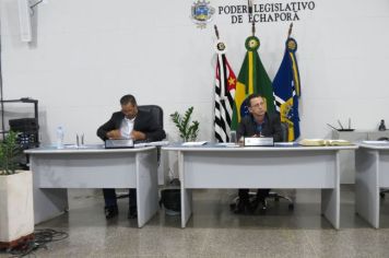 Foto - Sessão ordinária  da Câmara Municipal de Echaporã do dia 19 de março de 2024