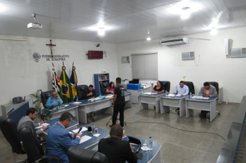 Foto - Sessão ordinária da Câmara Municipal de Echaporã do dia 2 de setembro de 2025.