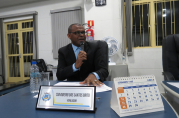 Foto - Sessão ordinária da Câmara Municipal de Echaporã do dia 19 de agosto de 2025.