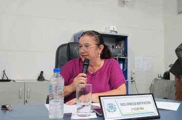 Foto - Sessão ordinária da Câmara Municipal de Echaporã do dia 4 de novembro de 2025.