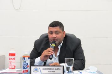 Foto - Sessão ordinária do dia 1 de fevereiro de 2022